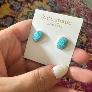 Kate Spade turquoise earring studs